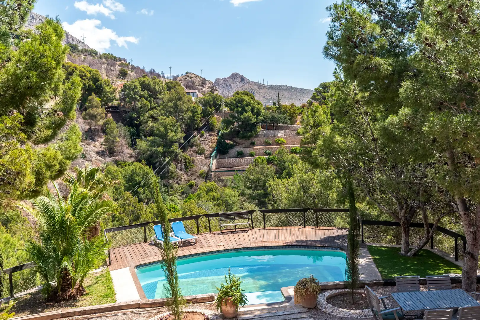 Jardín de Casa o chalet en venta en Altea con Calefacción, Terraza y Trastero