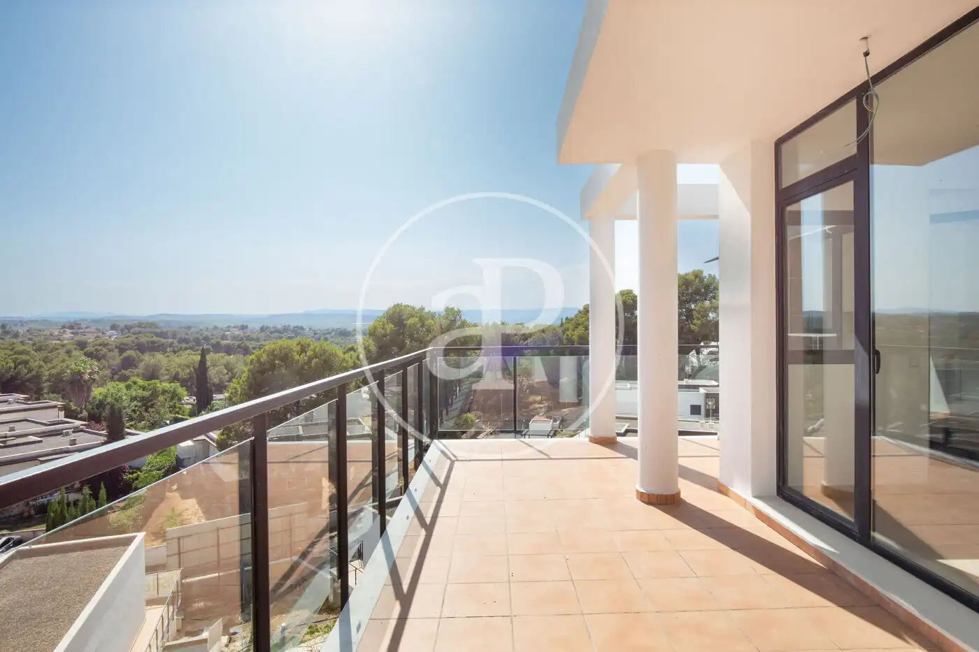 Terraza de Casa adosada en venta en Chiva con Aire acondicionado, Calefacción y Jardín privado