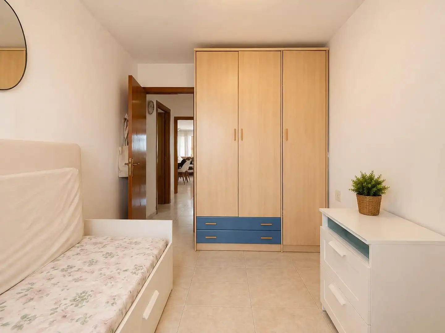 Dormitori de Pis en venda en  Palma de Mallorca amb Aire condicionat, Moblat i Balcó