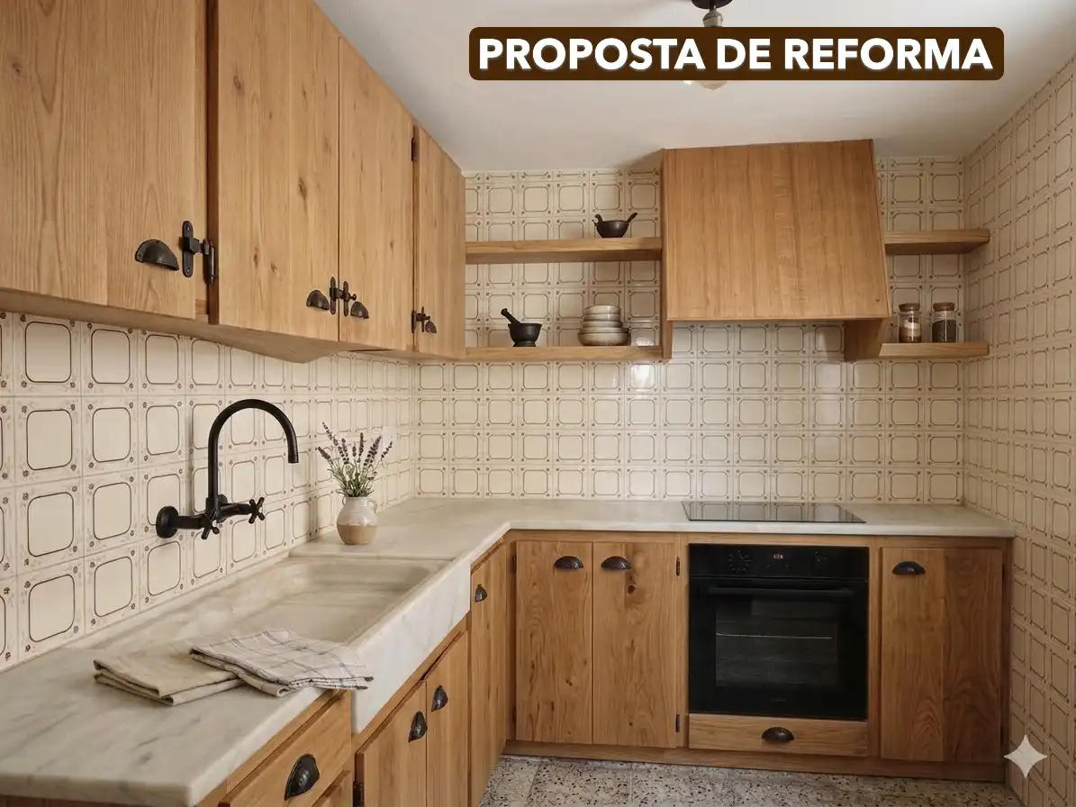 Cocina de Casa adosada en venta en Rocafort de Queralt con Trastero, Balcón y Internet