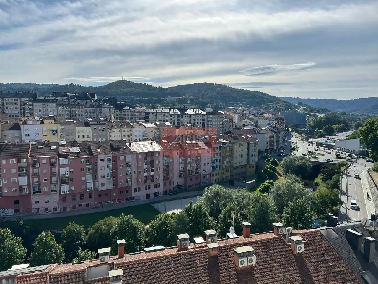 Vista exterior de Apartamento de alquiler en Ourense Capital  con Calefacción y Amueblado