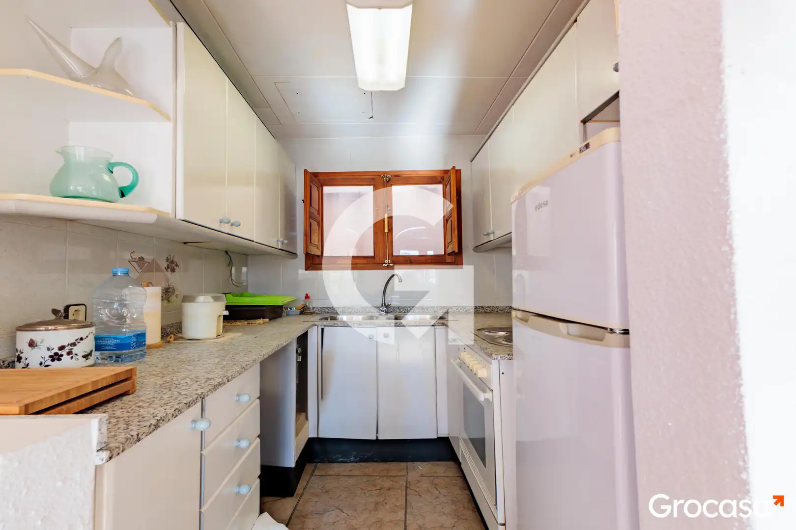 Cocina de Piso en venta en Terrassa con Terraza y Balcón