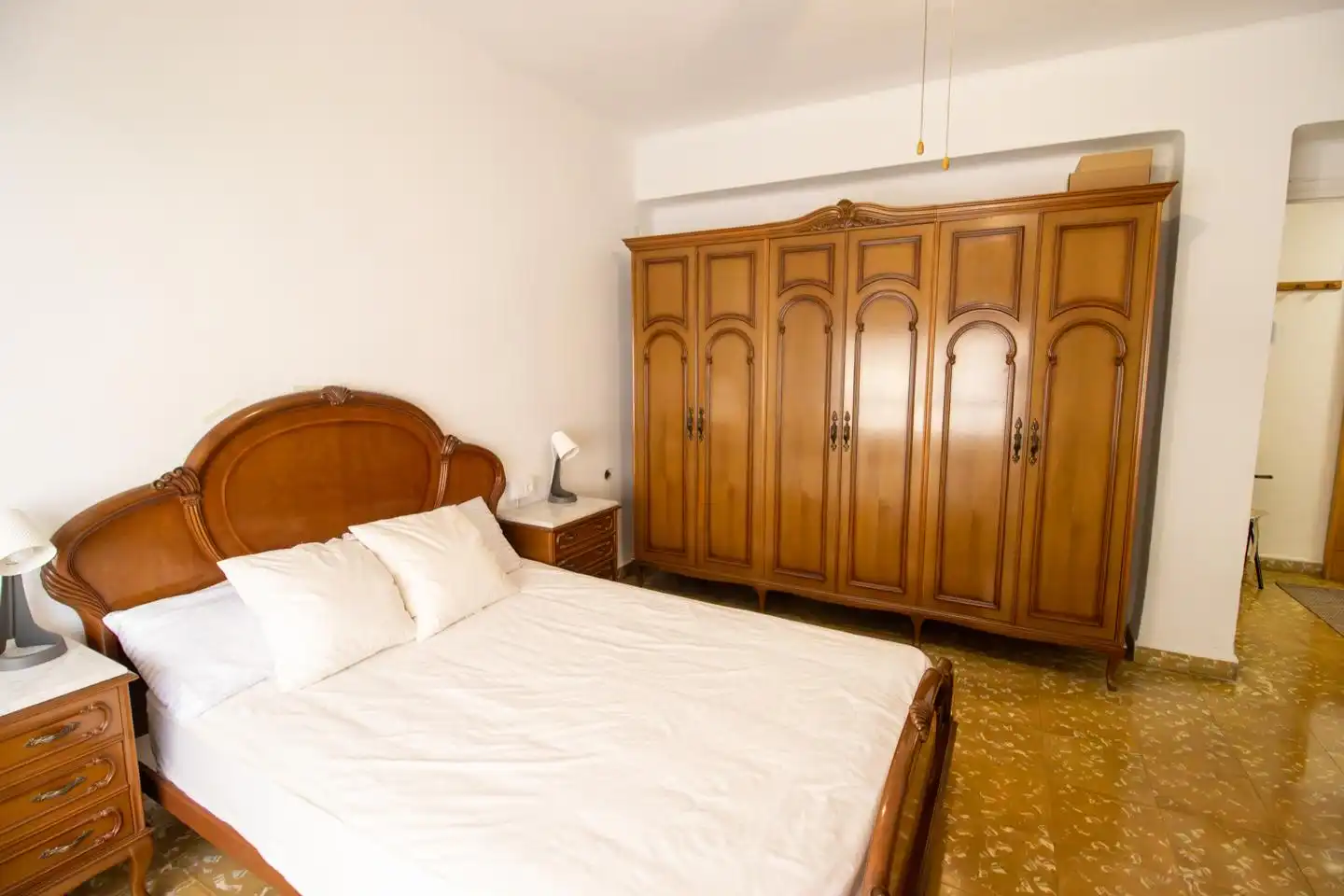 Bedroom of Flat for rent in Valencia  with Terrace and Furnished