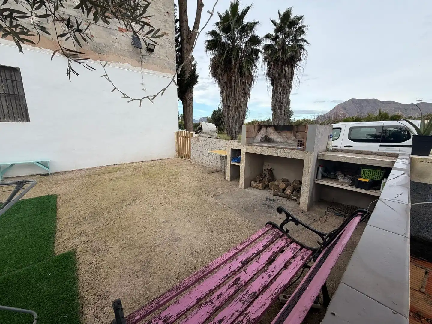 Terrassa de Finca rústica en venda en Orihuela amb Calefacció, Jardí privat i Terrassa