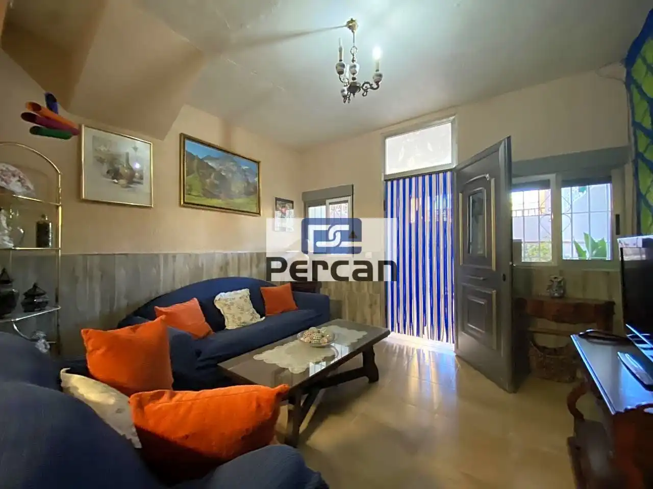 Sala de estar de Finca rústica en venta en El Campello con Jardín privado, Terraza y Trastero
