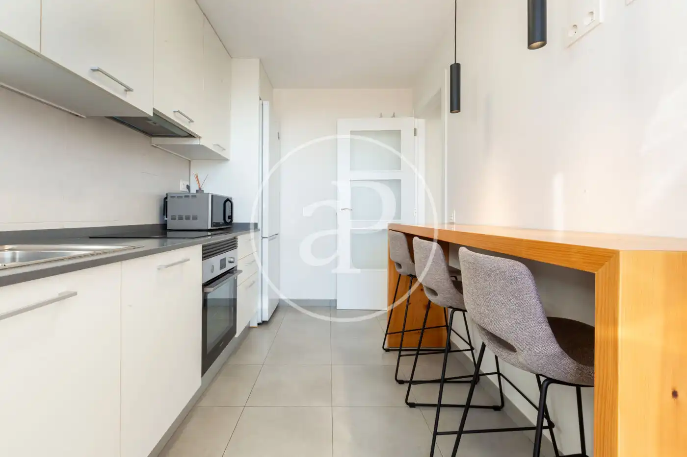 Cocina de Ático en venta en Valencia con Aire acondicionado, Calefacción y Terraza