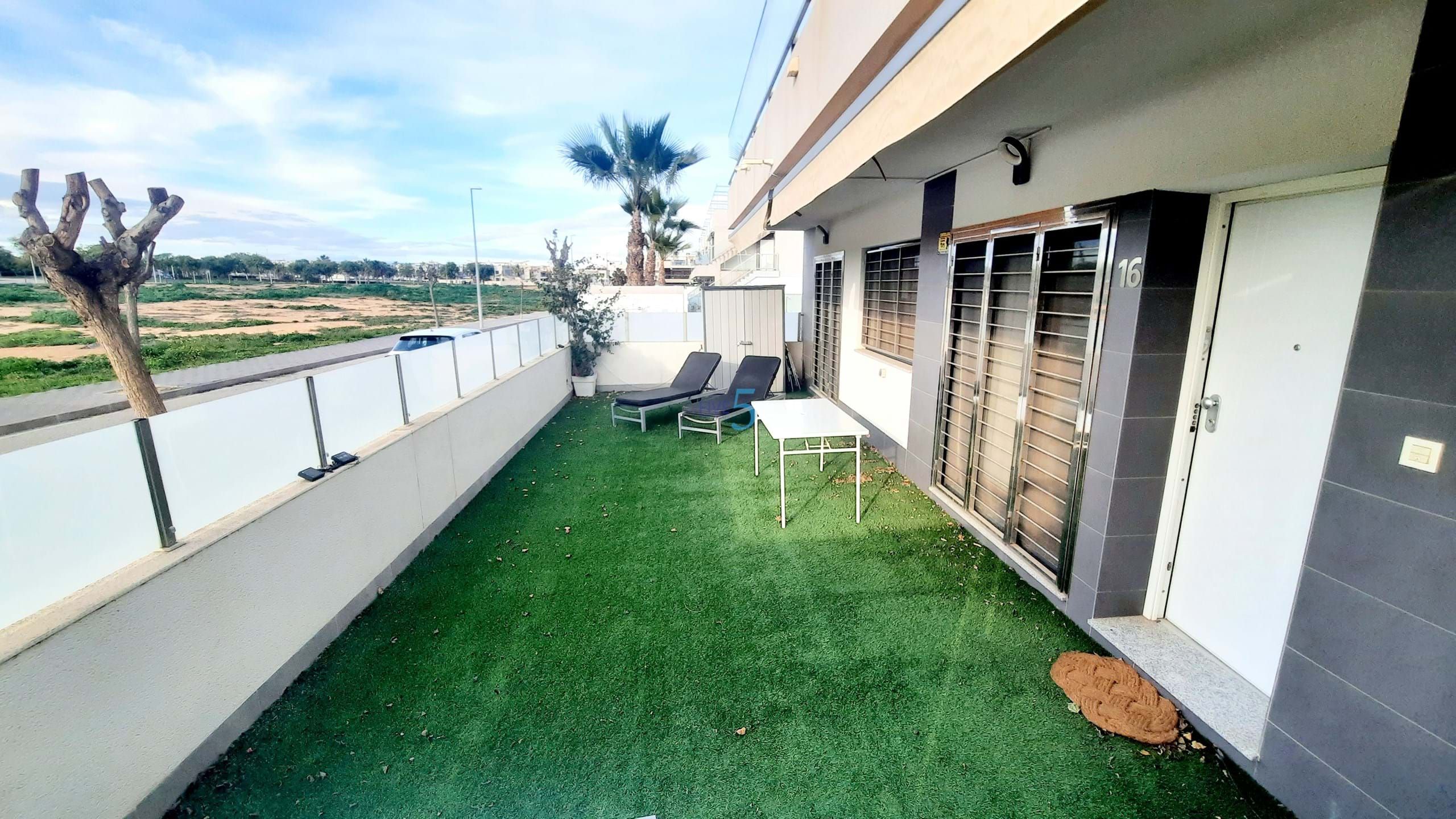 Terrace of Flat for sale in Pilar de la Horadada  with Air Conditioner, Terrace and Storage room
