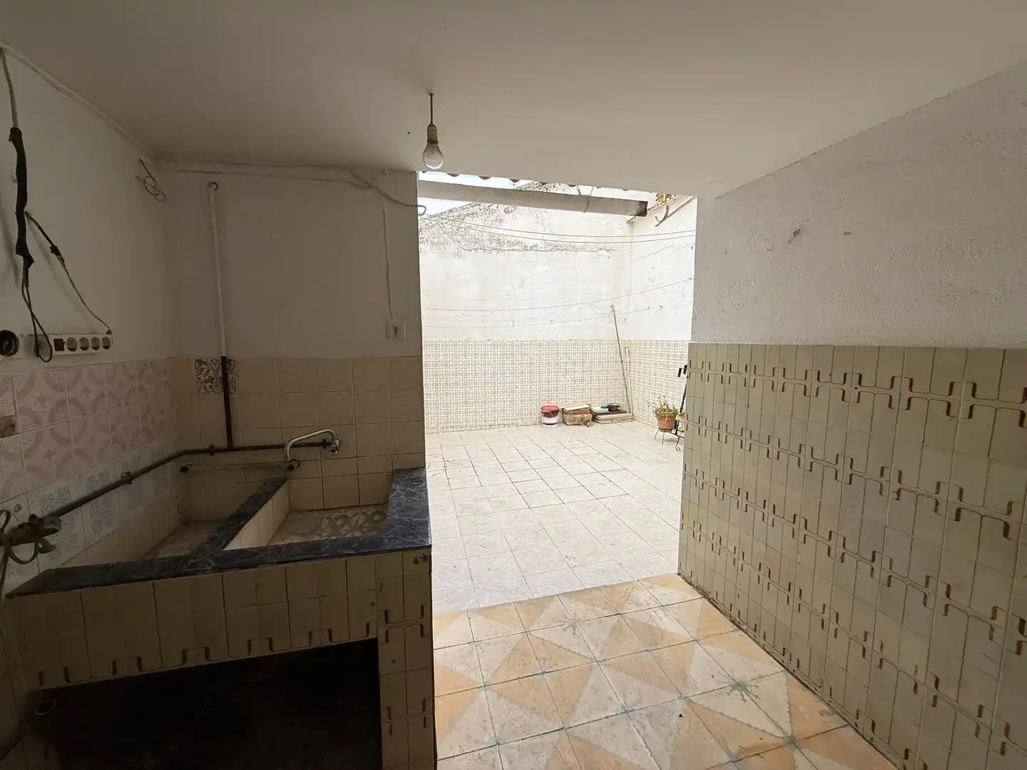 Cocina de Casa adosada en venta en Dos Hermanas con Aire acondicionado