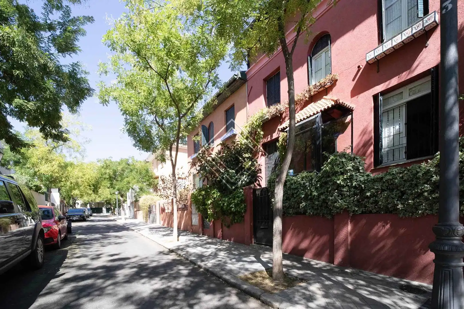 Exterior view of Houses for sale in Madrid  with Private garden and Swimming Pool