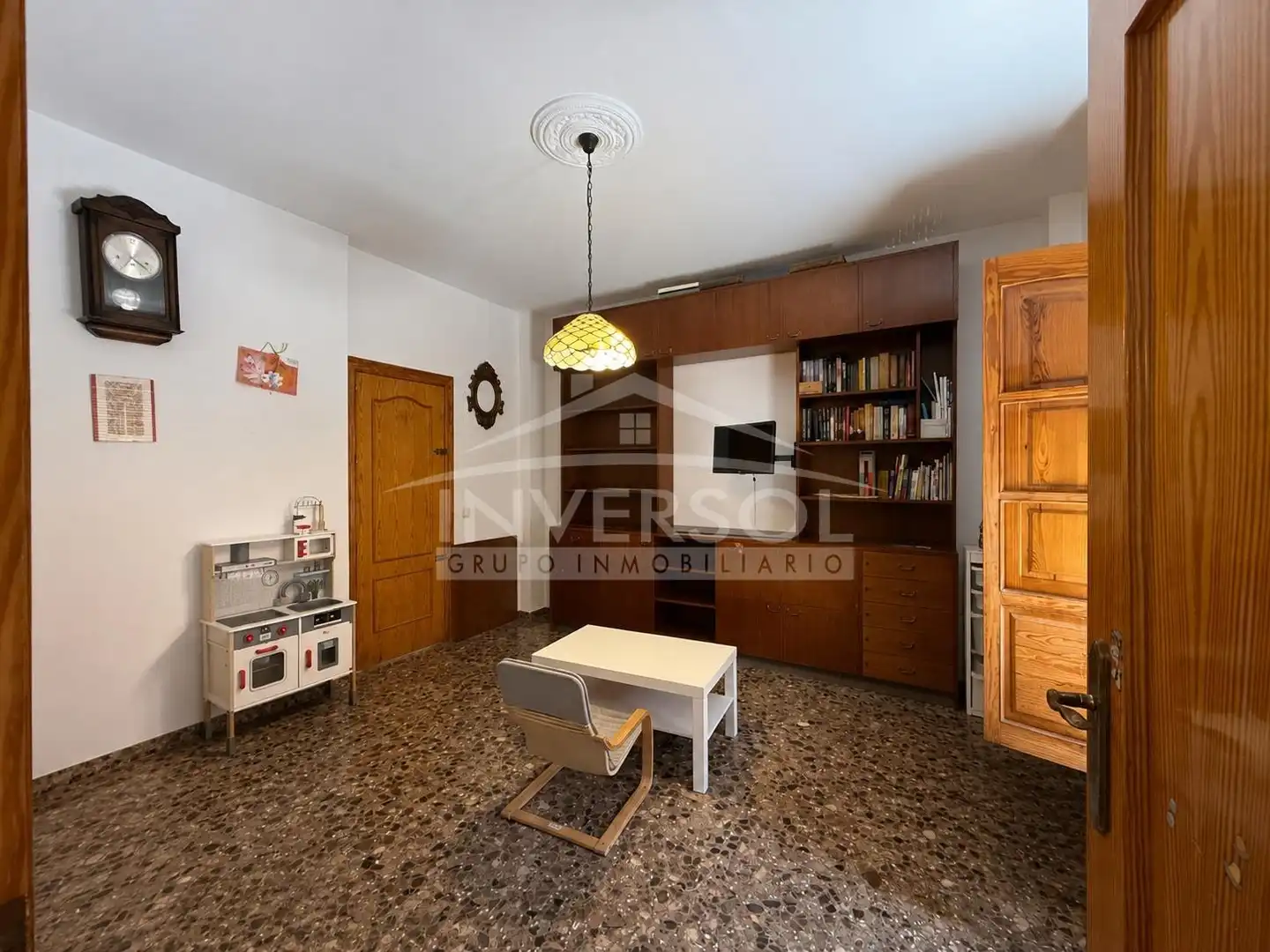 Sala d'estar de Casa o xalet en venda en Adra amb Aire condicionat, Calefacció i Jardí privat