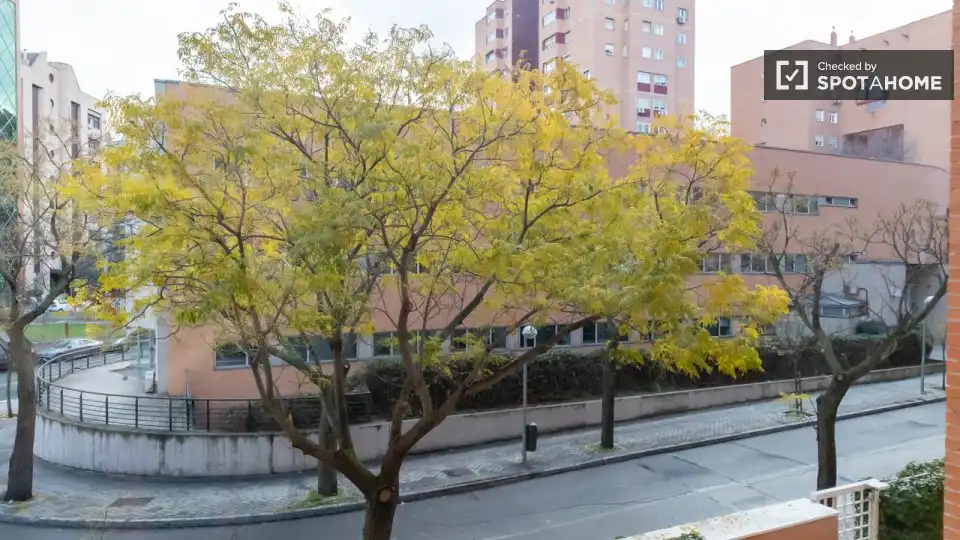 Vista exterior de Piso de alquiler en Madrid con Aire acondicionado, Calefacción y Amueblado