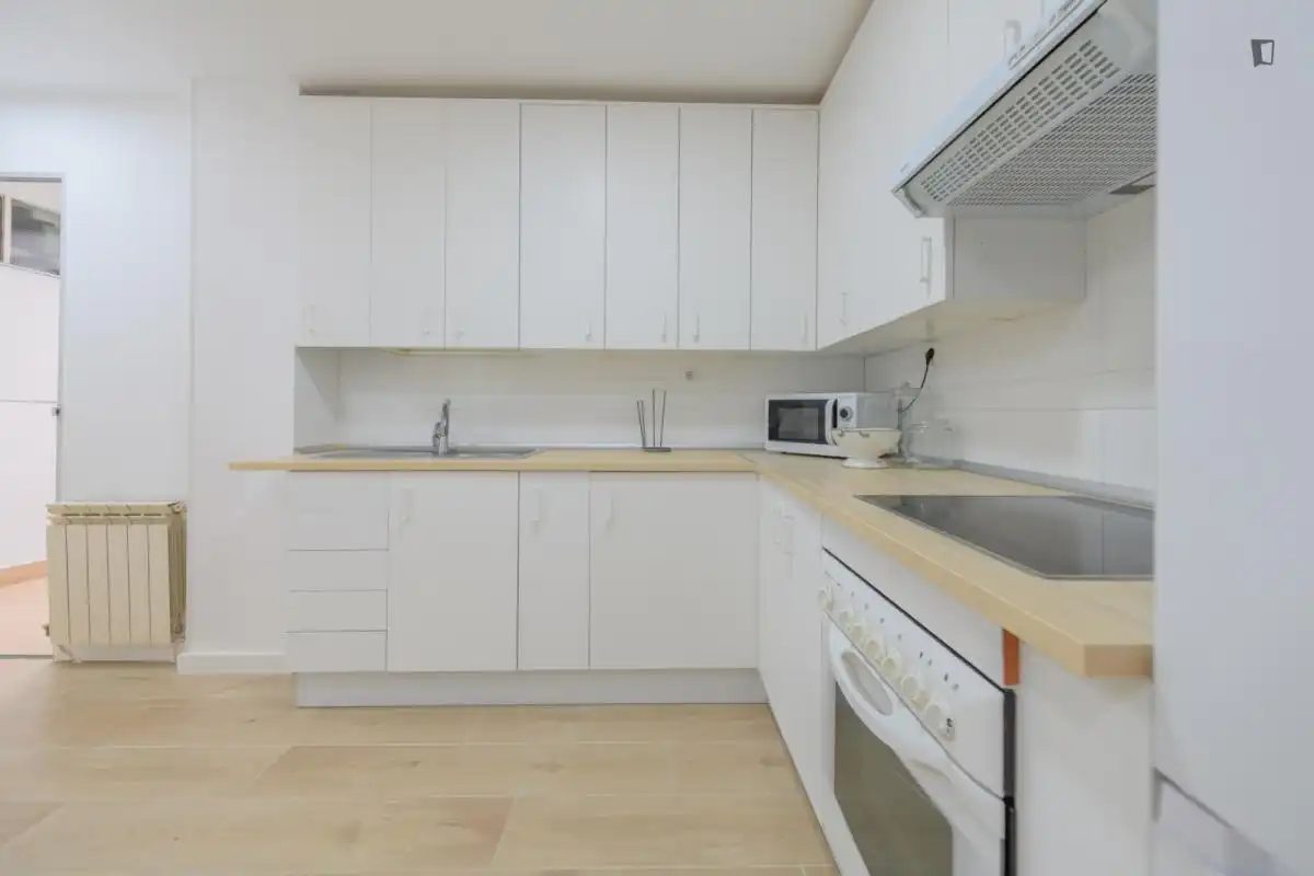 Cocina de Apartamento para compartir en Universidad