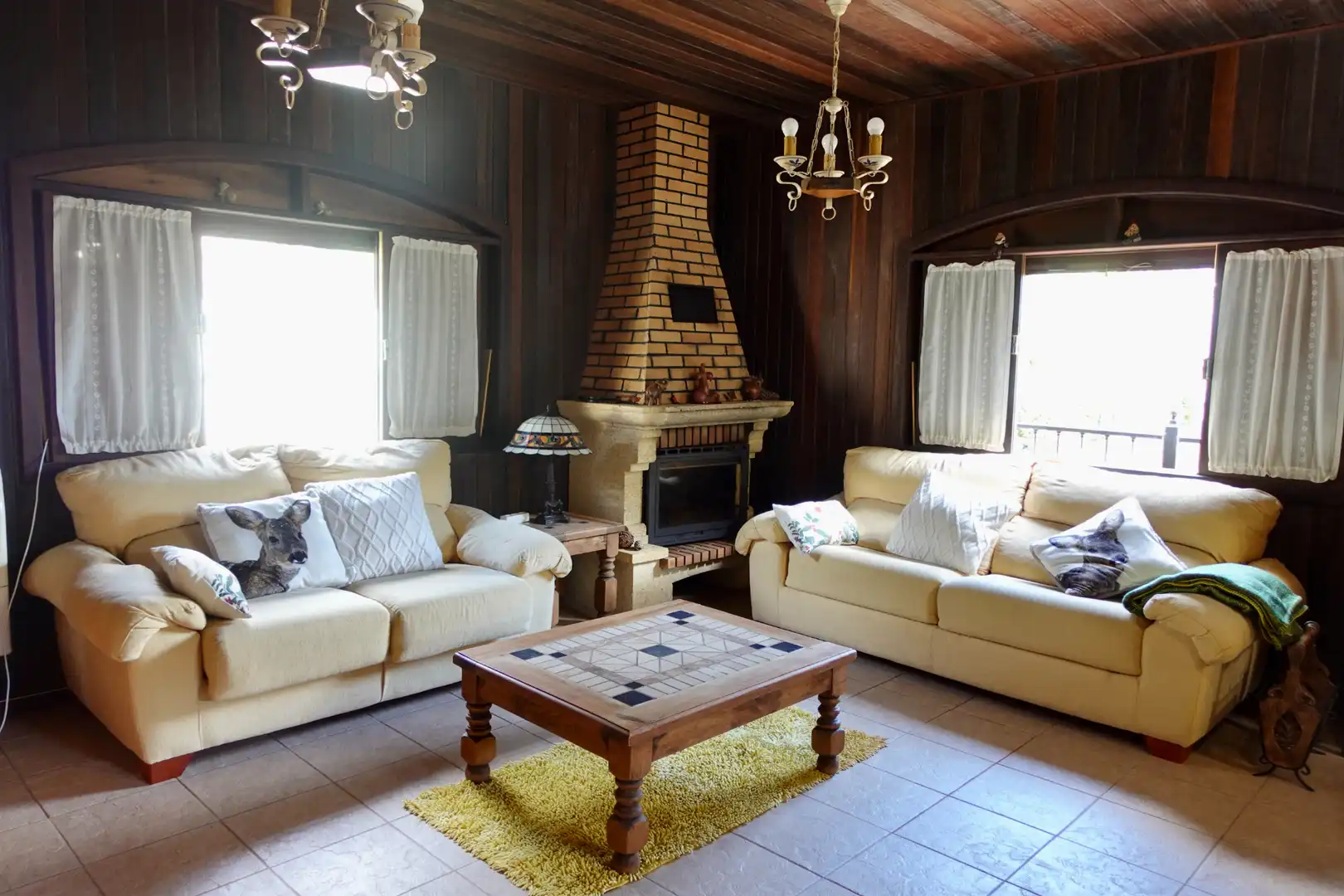 Sala de estar de Casa o chalet en venta en Telde con Jardín privado, Terraza y Amueblado