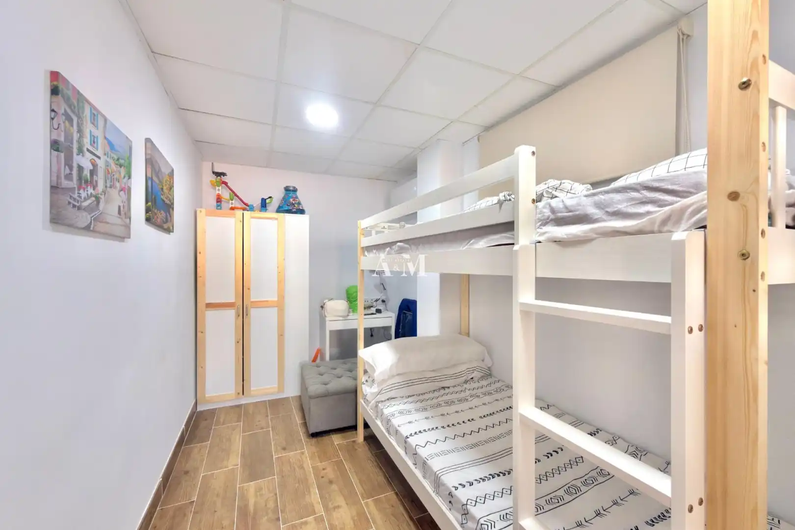 Schlafzimmer von Wohnung zur Miete in Guardamar del Segura mit Klimaanlage, Heizung und Terrasse