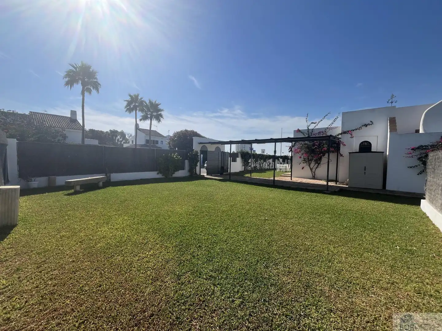Jardín de Casa o chalet de alquiler en El Puerto de Santa María con Aire acondicionado, Calefacción y Terraza