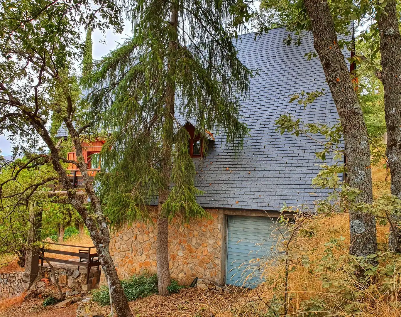 Vista exterior de Casa o chalet en venta en Güéjar Sierra con Calefacción, Jardín privado y Terraza
