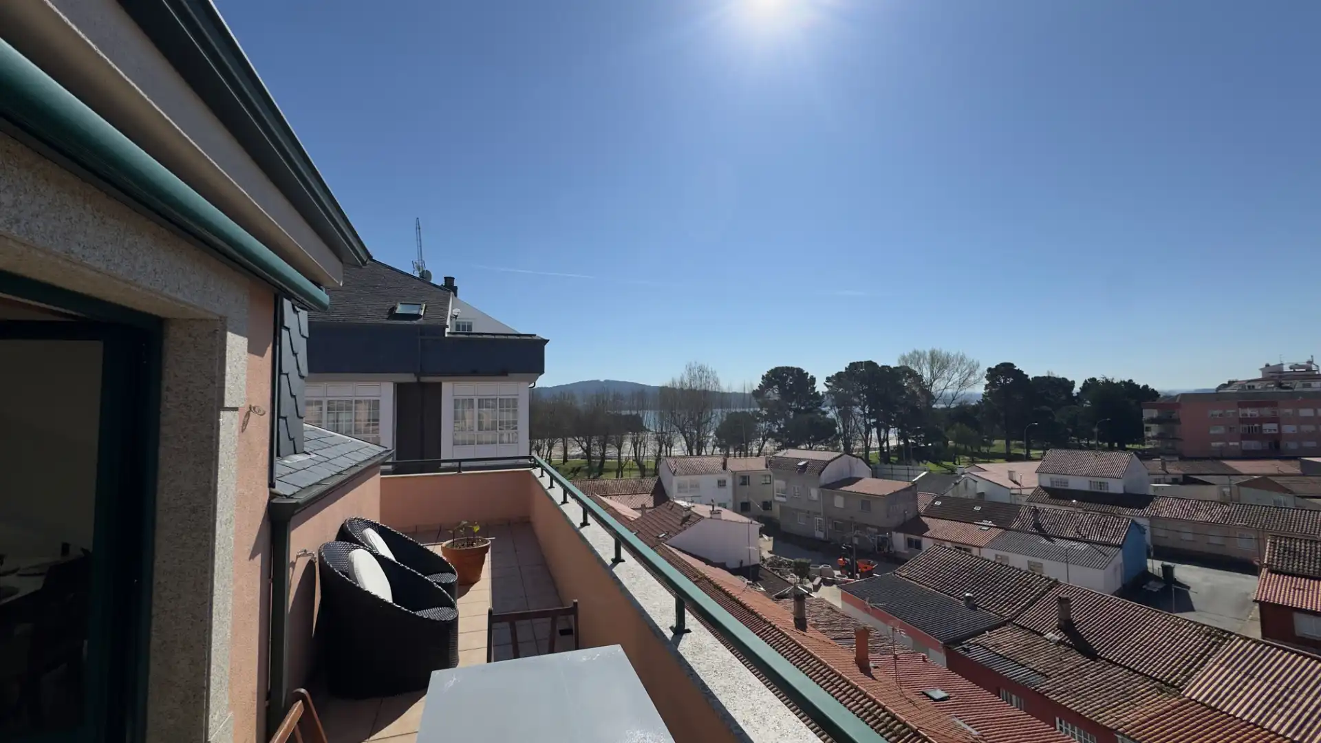 Terrace of Attic for sale in Ares  with Parquet flooring, Terrace and Furnished