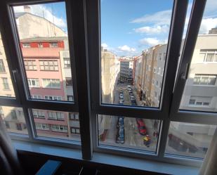 Exterior view of Flat to rent in A Coruña Capital   with Furnished, Oven and Washing machine