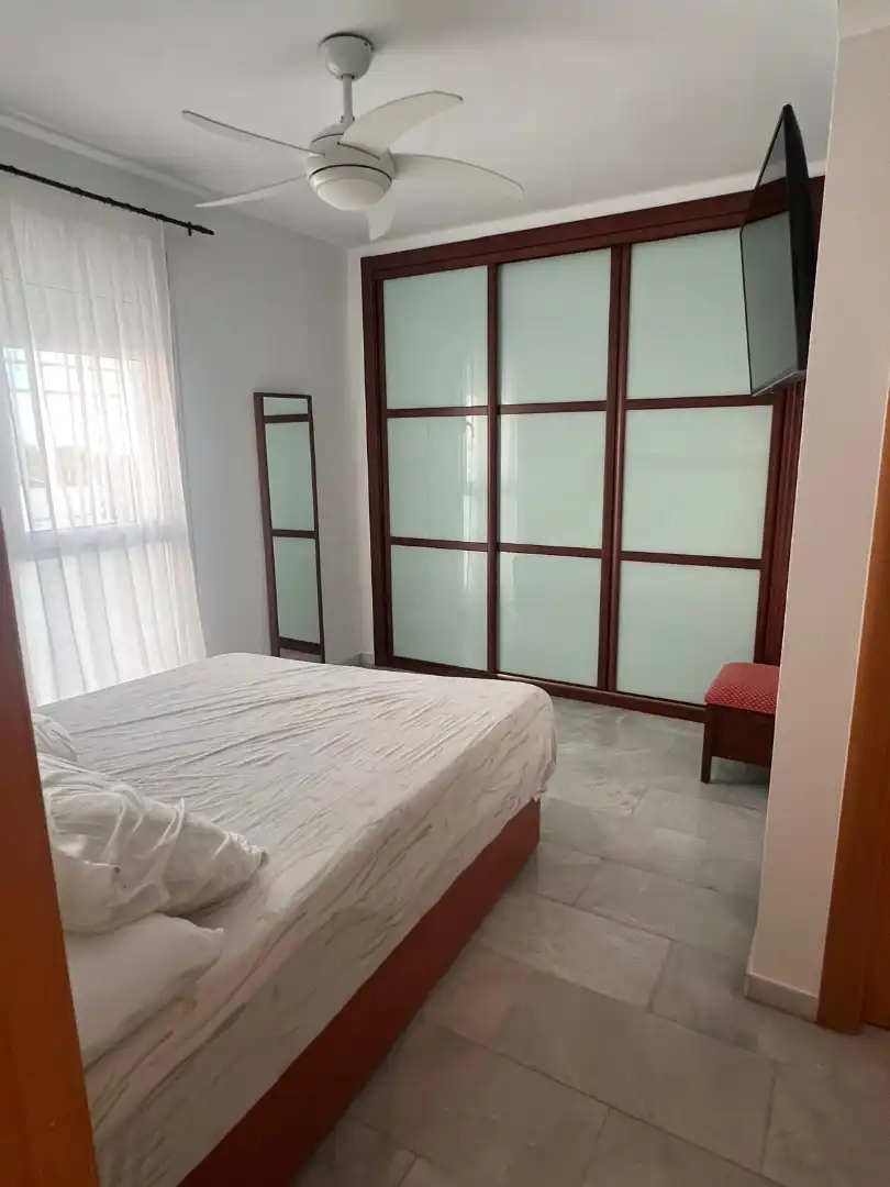 Bedroom of Detached homes for rent in Almería  with Air Conditioner, Terrace and Swimming Pool