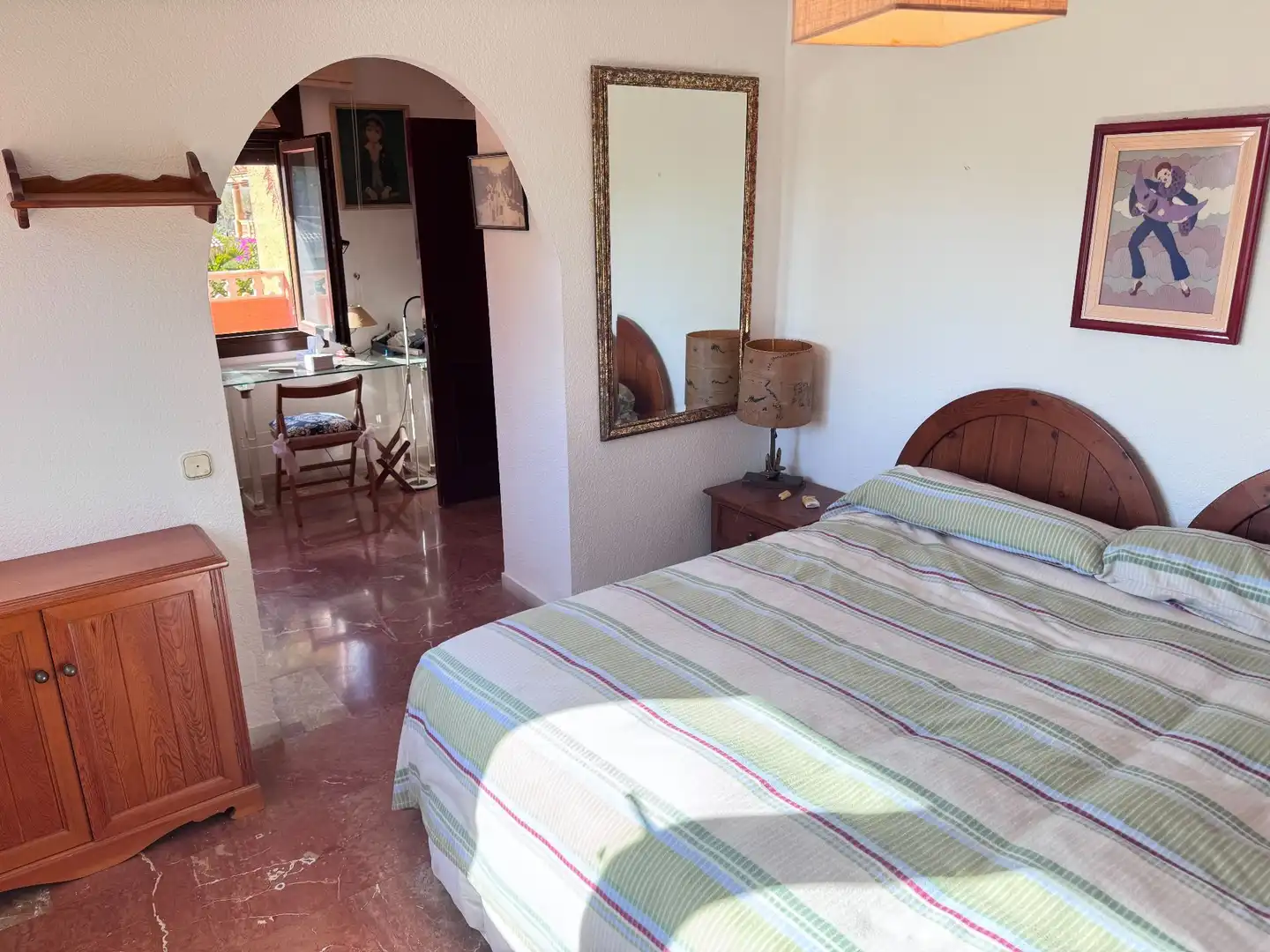 Bedroom of Houses for sale in Roquetas de Mar  with Air Conditioner, Storage room and Swimming Pool