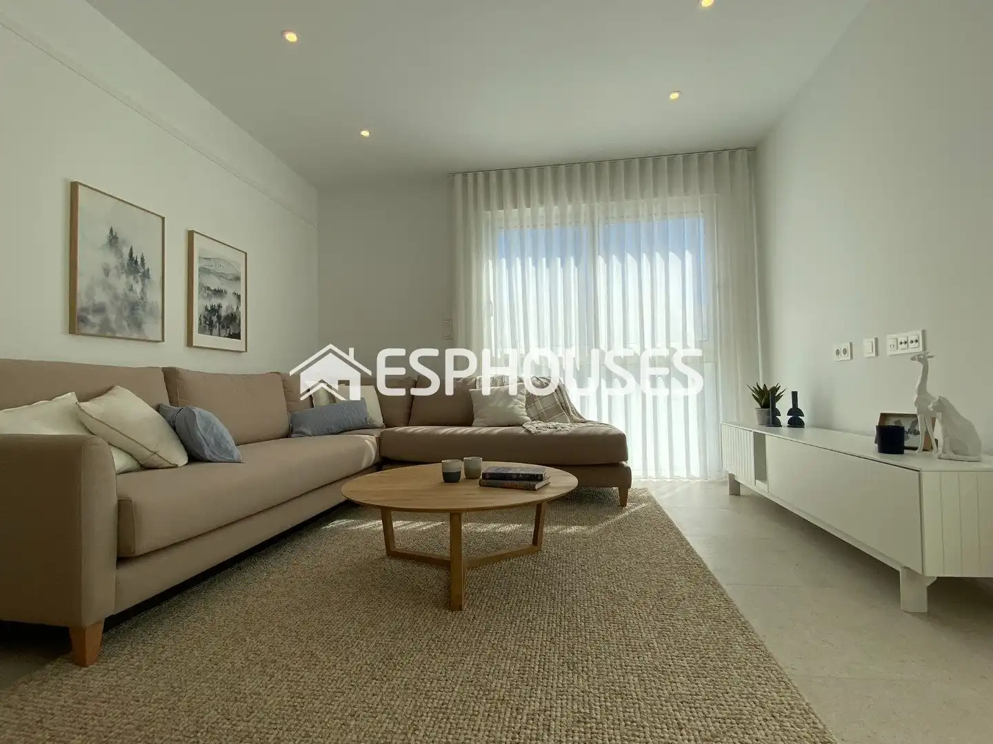 Sala de estar de Ático en venta en Pilar de la Horadada con Aire acondicionado, Terraza y Balcón