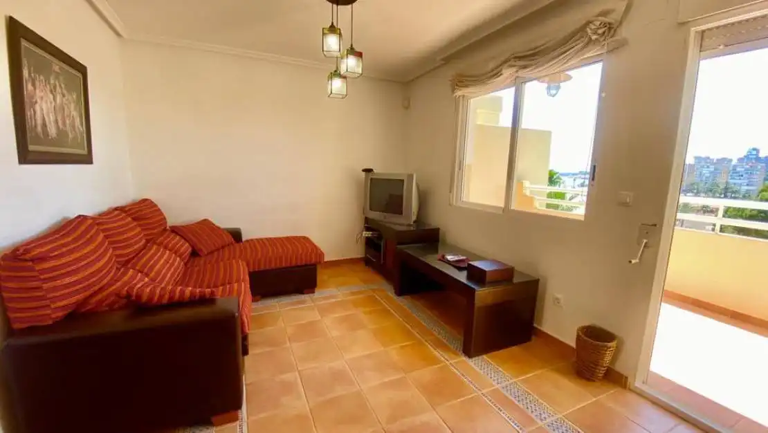 Living room of Apartments for rent in Orihuela  with Air Conditioner, Heating and Terrace