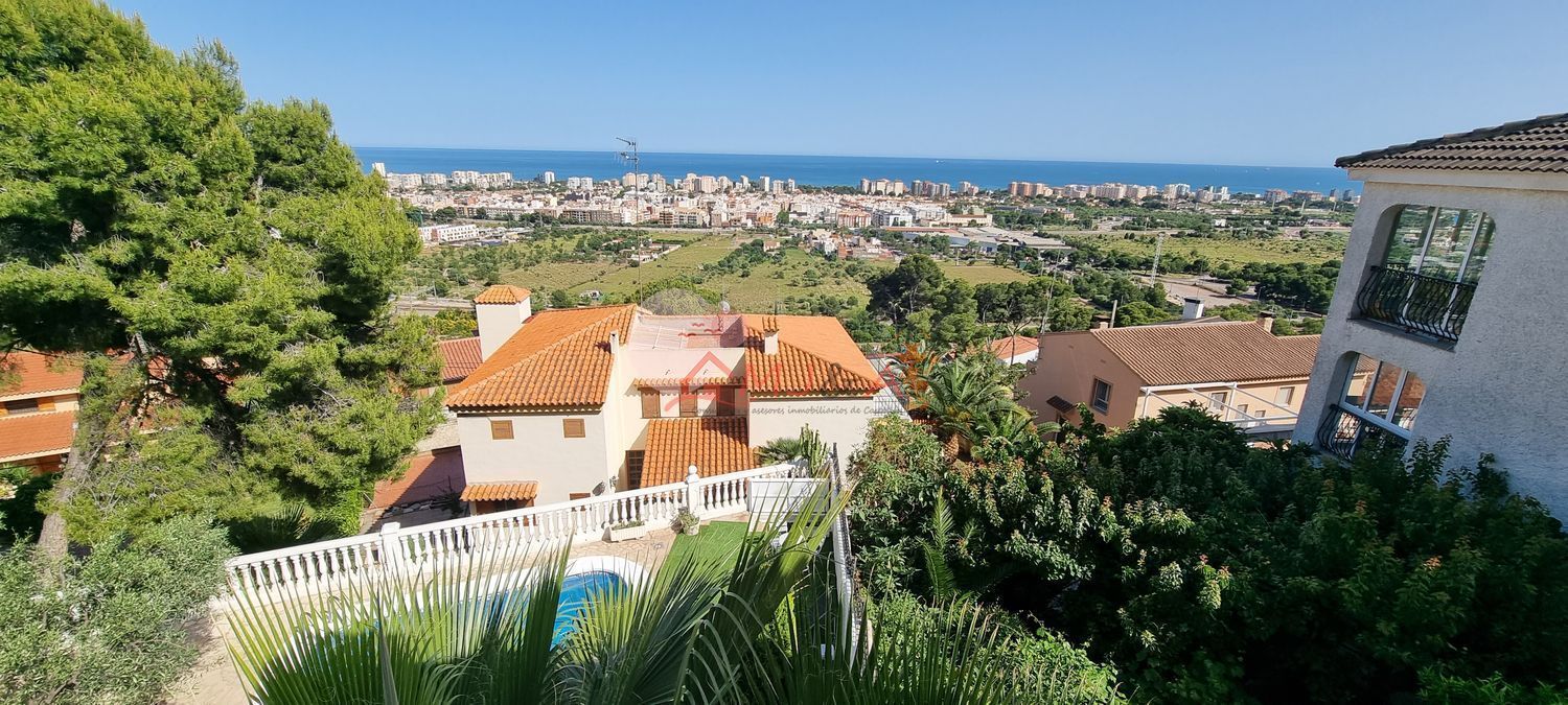 Exterior view of House or chalet for sale in Benicasim / Benicàssim  with Air Conditioner, Heating and Terrace