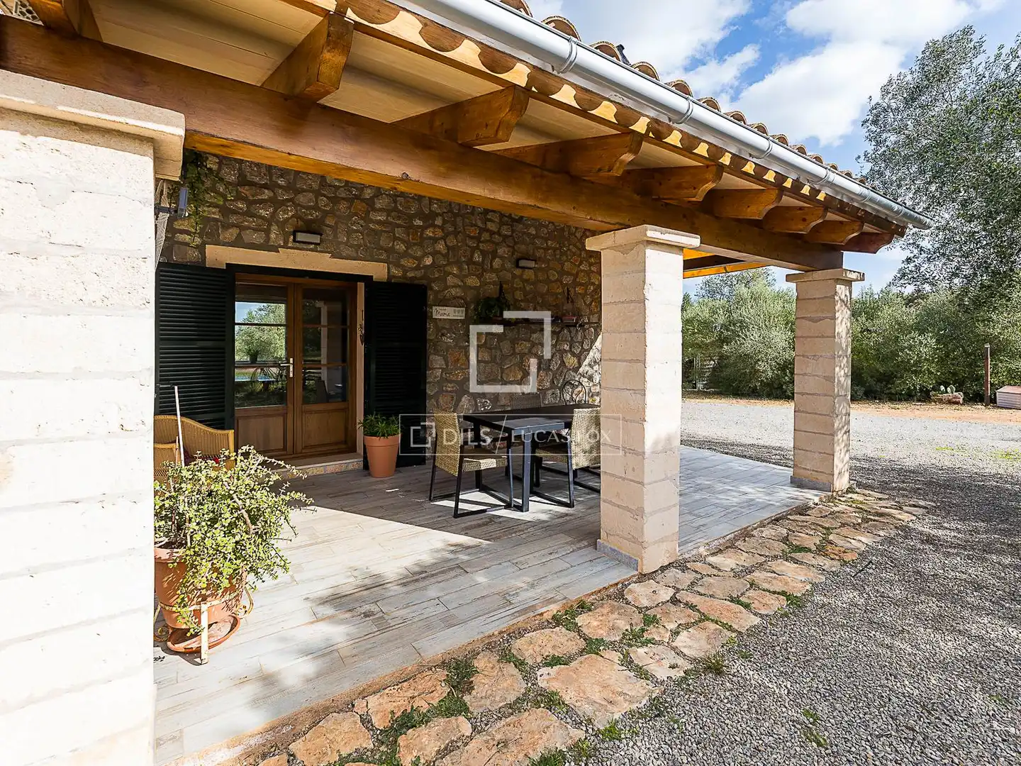 Terraza de Finca rústica en venta en Manacor con Aire acondicionado, Calefacción y Jardín privado