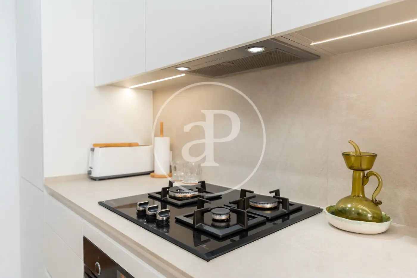 Cocina de Piso de alquiler en  Palma de Mallorca con Aire acondicionado y Calefacción