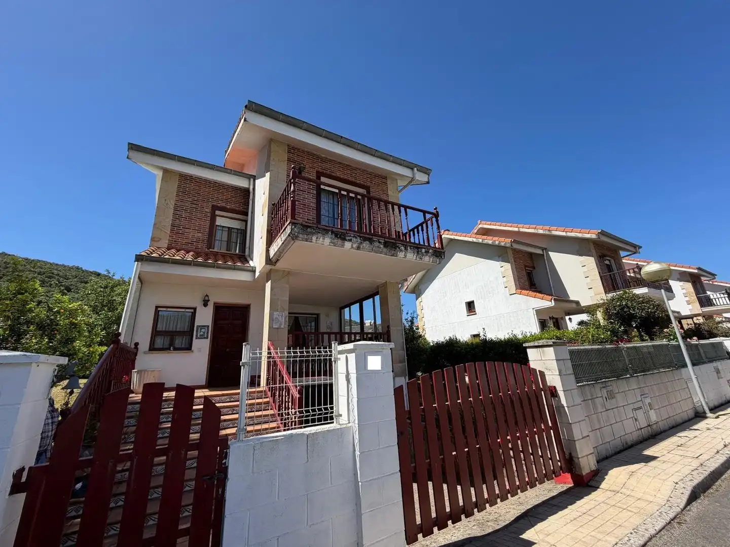 Exterior view of Houses for sale in Argoños   with Heating, Private garden and Terrace