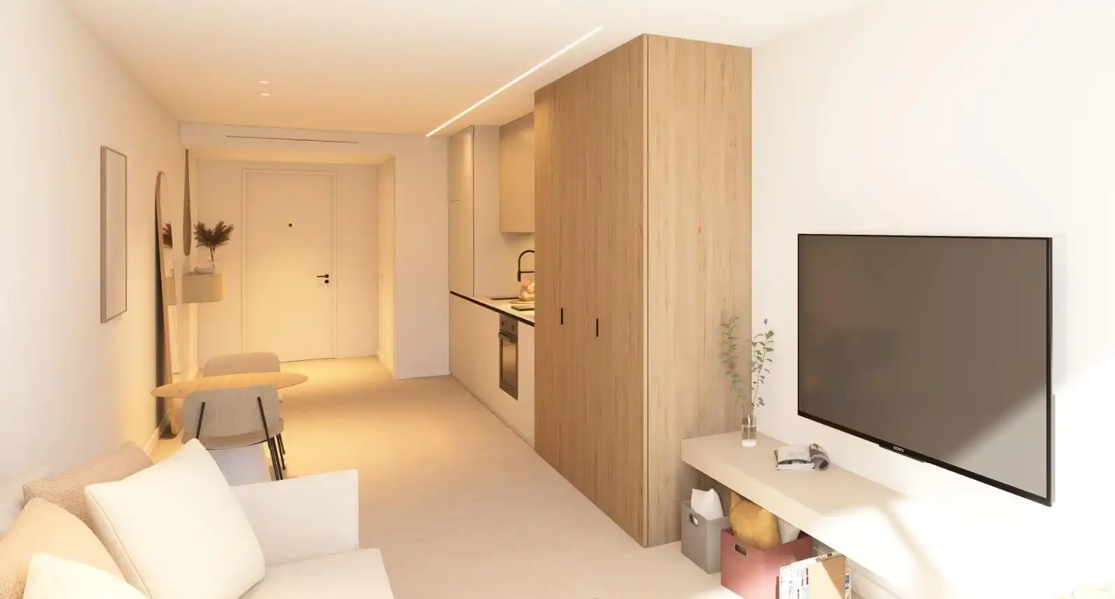 Wohnzimmer von Wohnung zum Verkauf in Murcia