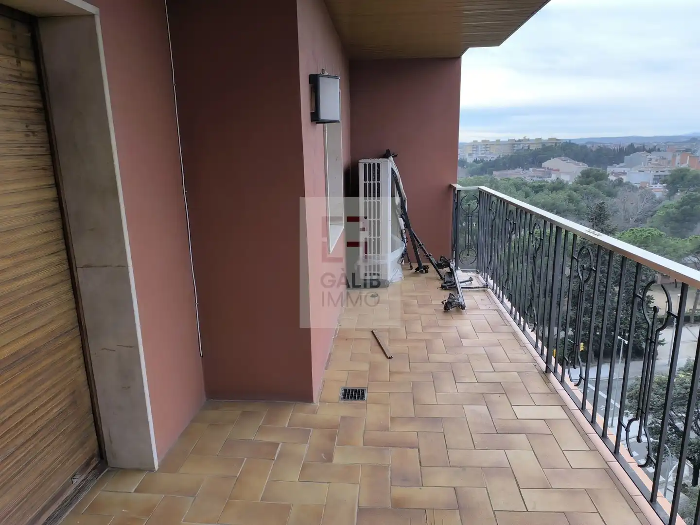 Balcony of Flat for sale in Figueres  with Air Conditioner and Heating