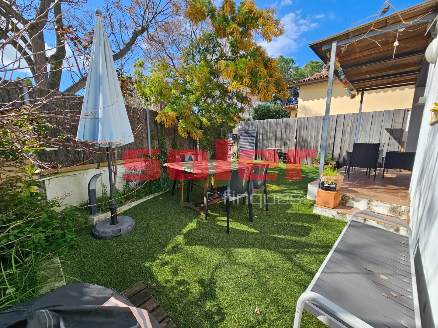 Terraza de Casa o chalet en venta en Sant Cugat del Vallès con Aire acondicionado, Calefacción y Jardín privado