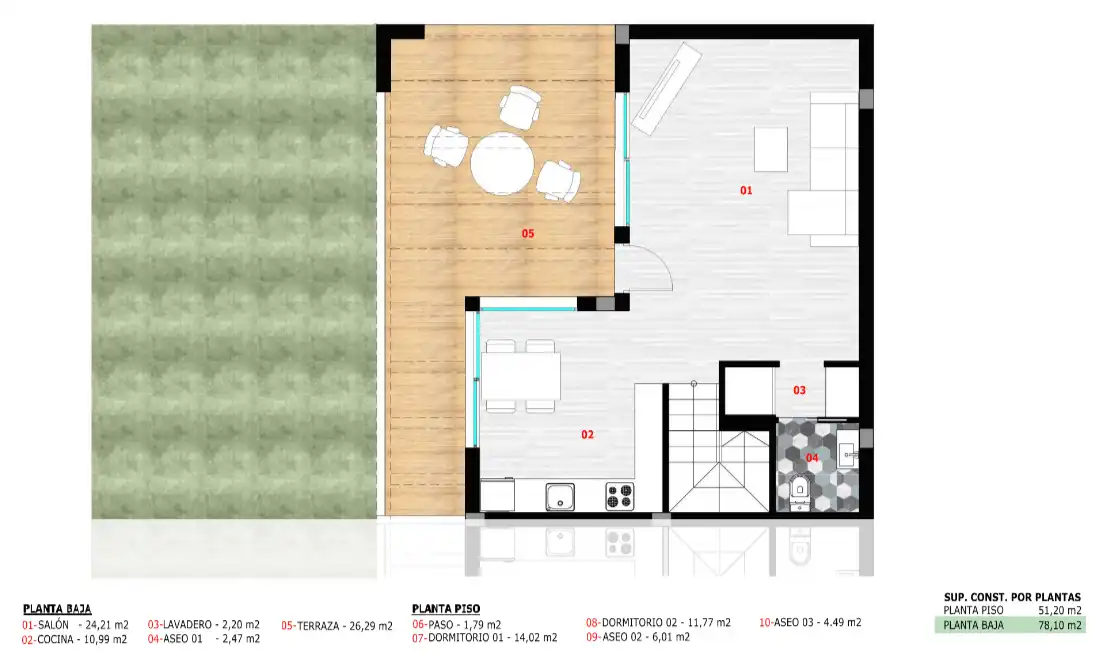Appartamento di nuova costruzione con terrazza in vendita a Algorfa, imagen 15