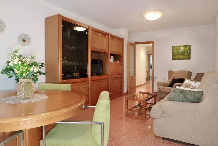Sala d'estar de Pis en venda en Jijona / Xixona amb Calefacció, Terrassa i Moblat