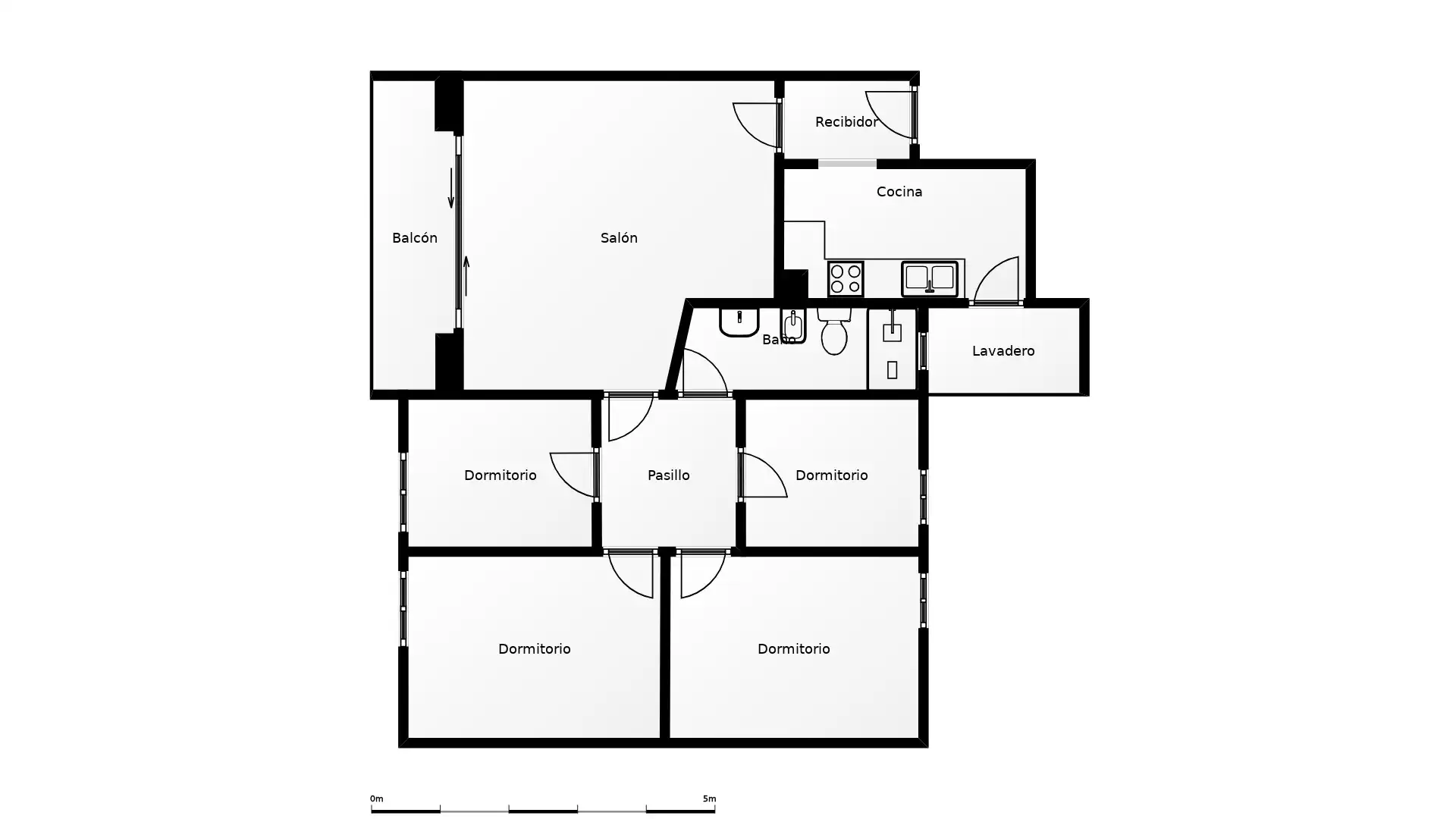 Apartament en venda en Terrassa amb Aire condicionat i Balcó