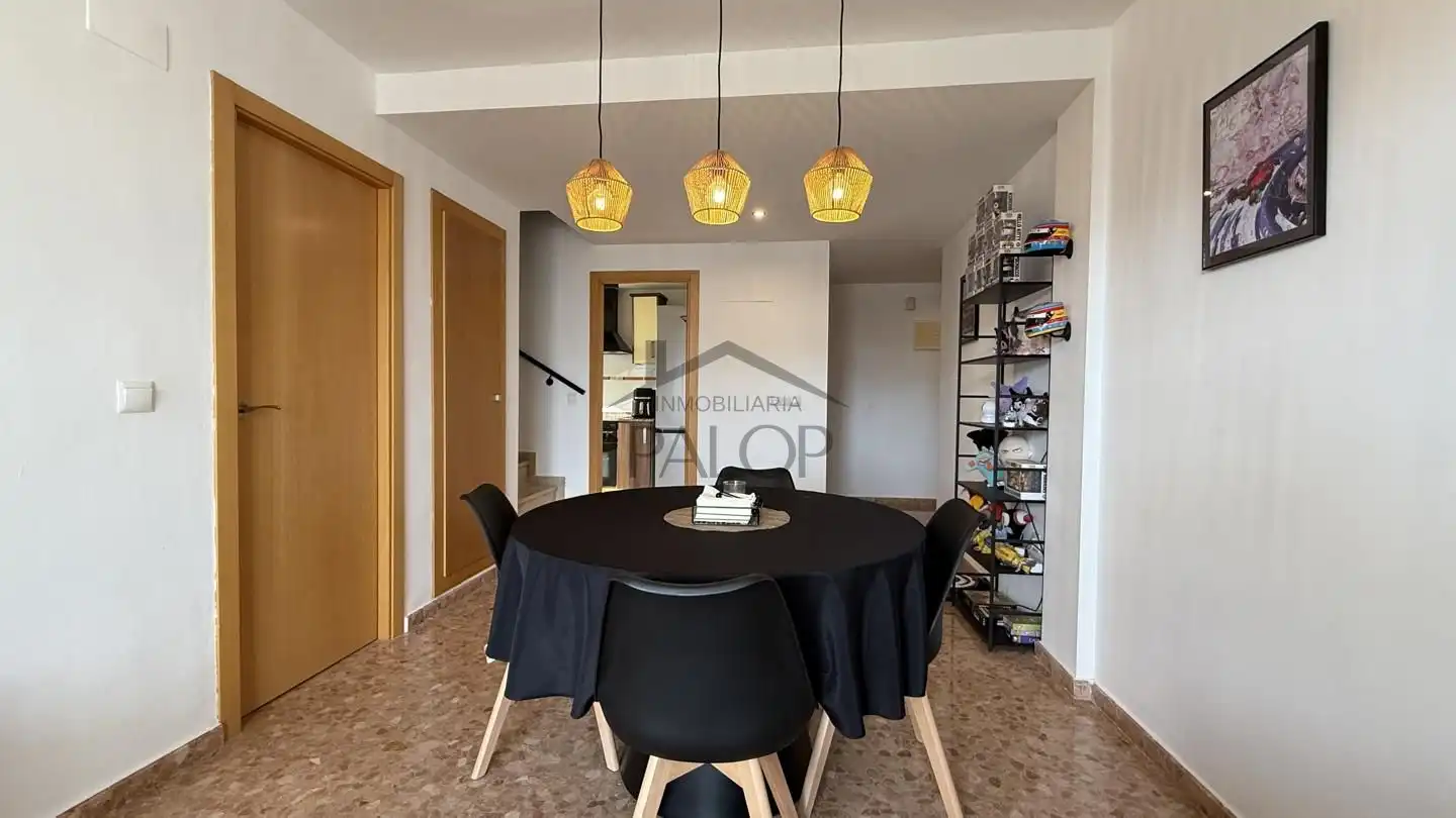 Esszimmer von Maisonette zum Verkauf in La Pobla Llarga mit Klimaanlage und Terrasse