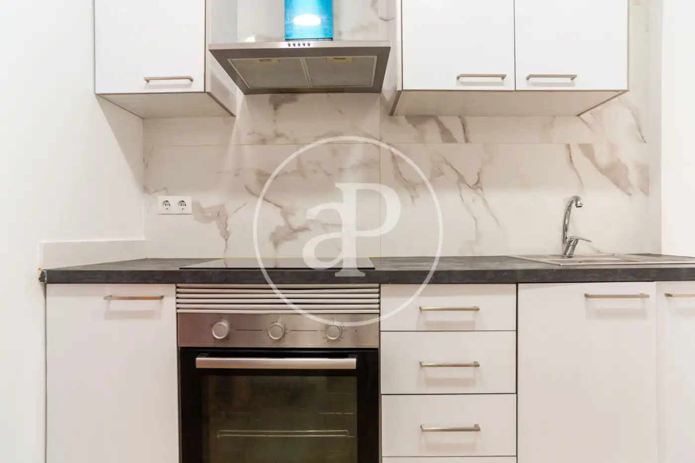 Cocina de Piso de alquiler en Valencia con Calefacción y Amueblado