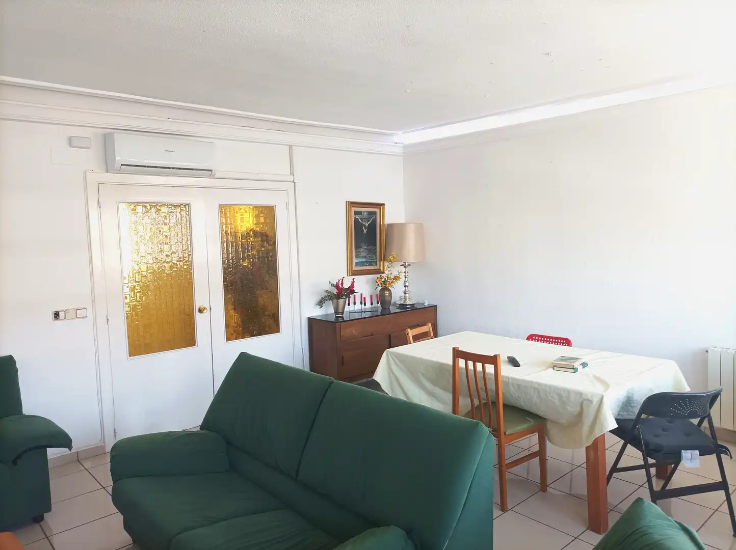 Sala de estar de Piso en venta en Leganés con Aire acondicionado, Calefacción y Terraza