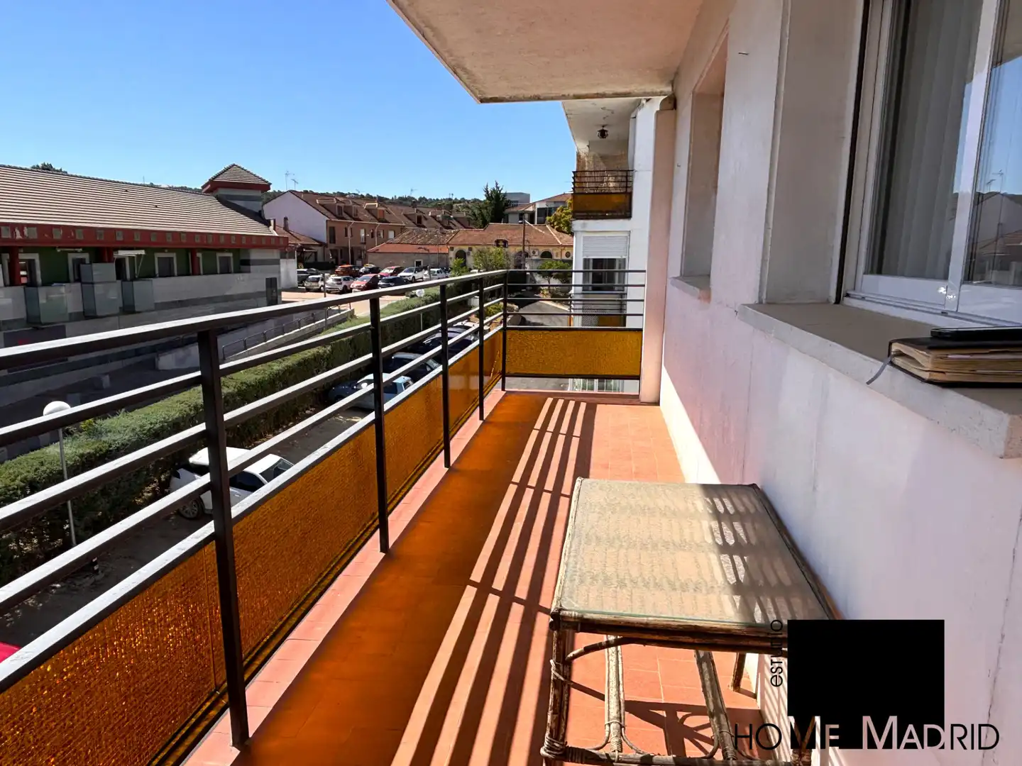 Balcony of Flat for sale in Collado Villalba  with Heating, Parquet flooring and Terrace