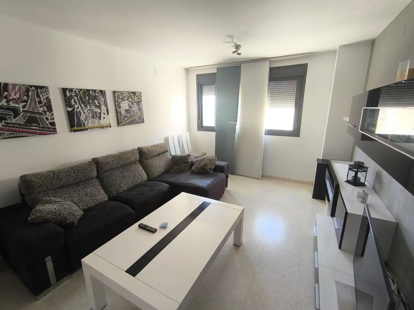 Living room of Flat for sale in Huelva  with Air Conditioner, Heating and Private garden