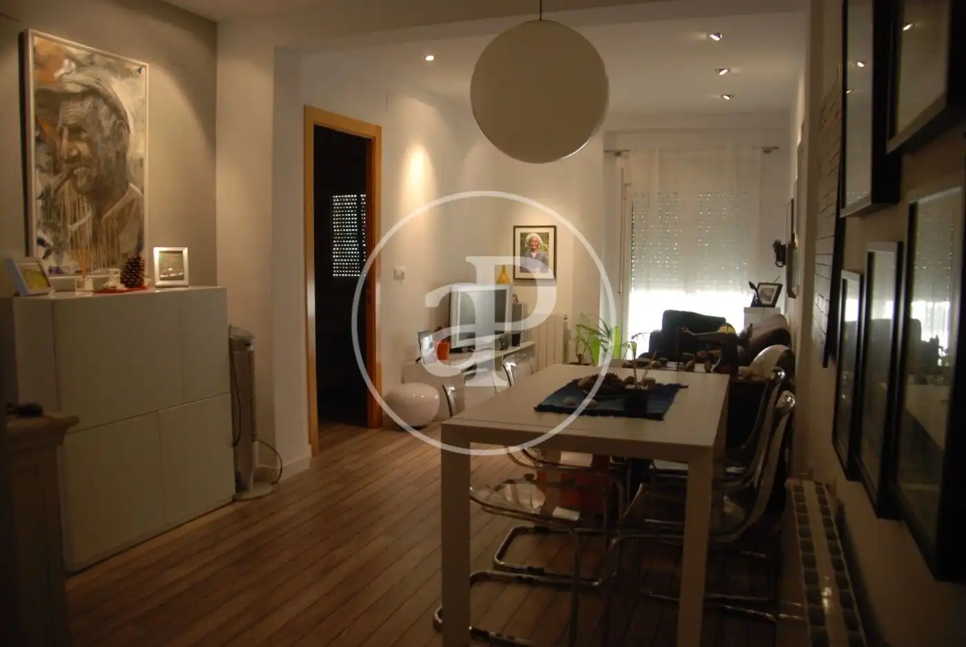 Sala de estar de Piso de alquiler en Valencia con Aire acondicionado, Calefacción y Amueblado
