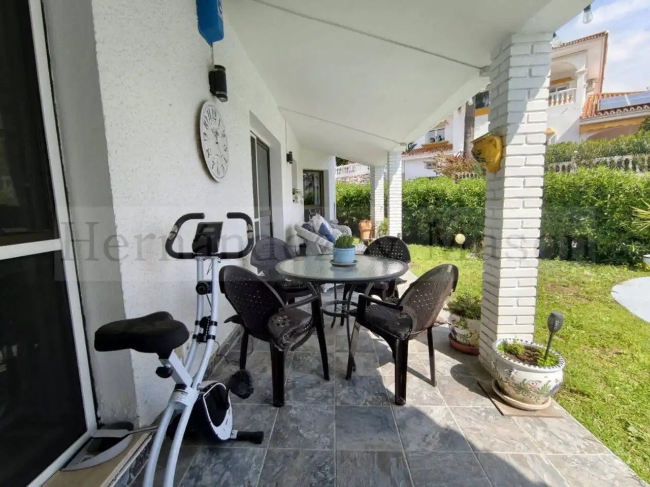 Terrace of Houses for sale in Benalmádena  with Air Conditioner, Terrace and Swimming Pool