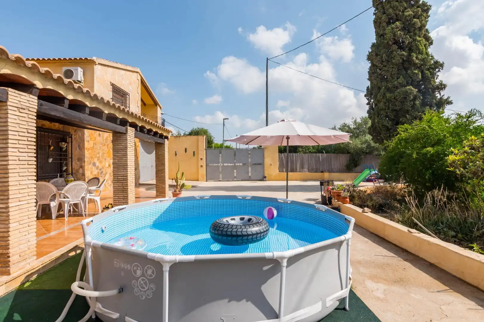 Piscina de Casa o xalet en venda en Murcia amb Aire condicionat i Balcó