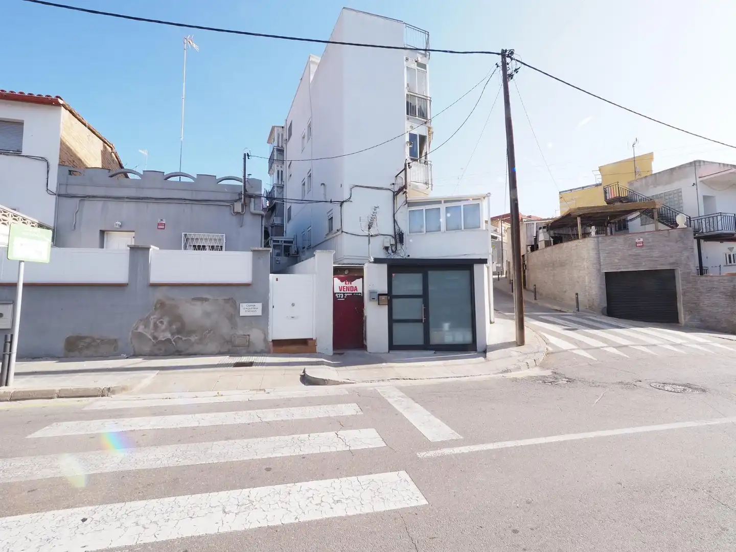 Vista exterior de Pis en venda en Castelldefels