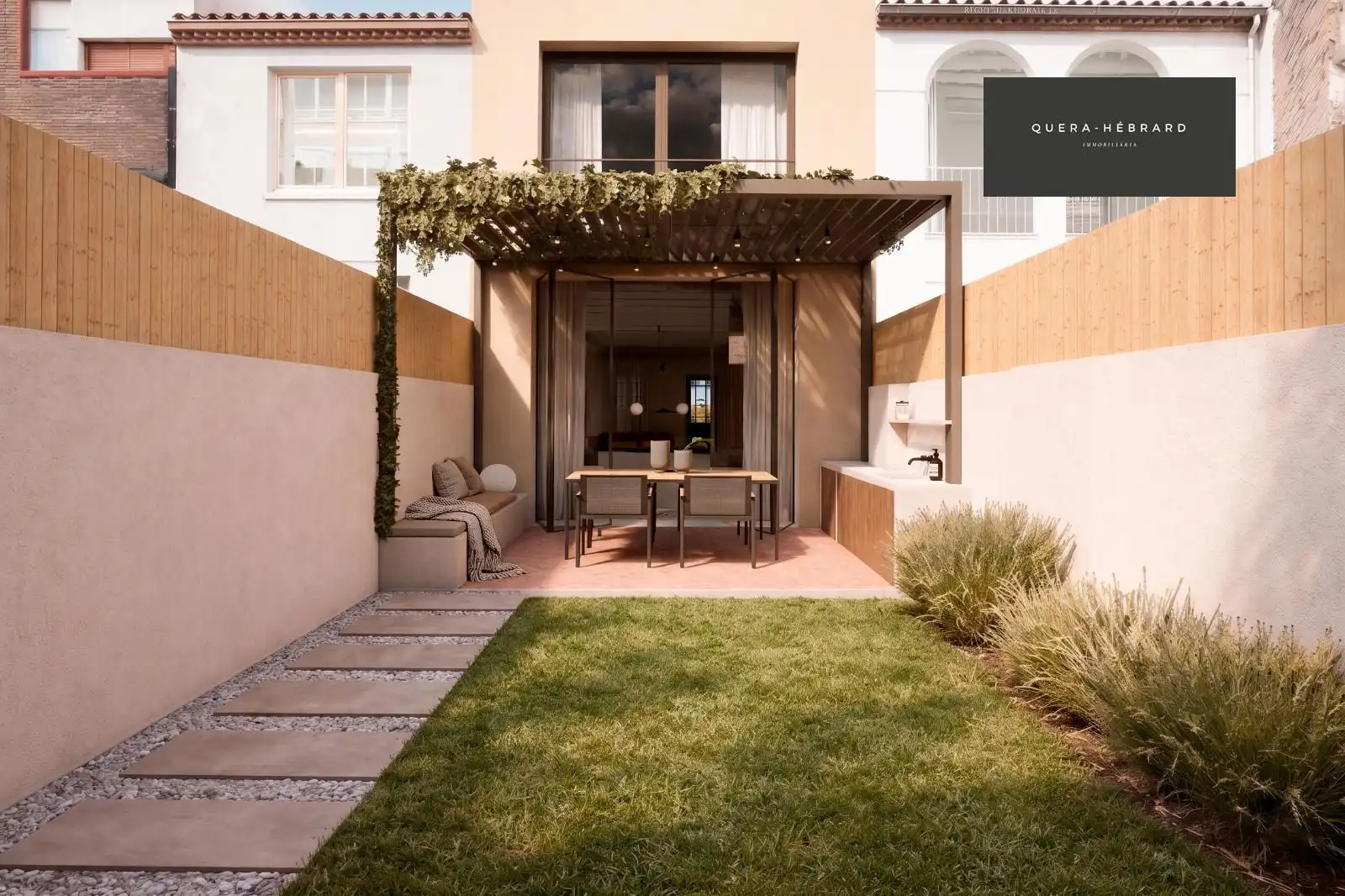 Terrace of Detached homes for sale in Sant Cugat del Vallès  with Air Conditioner, Heating and Private garden