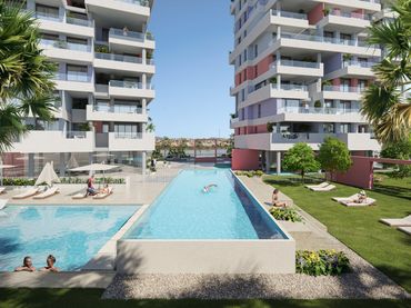 Mini appartamento con piscina in vendita a Avenida Europa