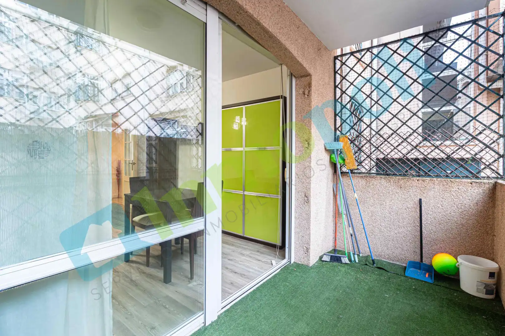 Terrasse von Wohnung zum Verkauf in Badajoz mit Klimaanlage, Heizung und Privatgarten