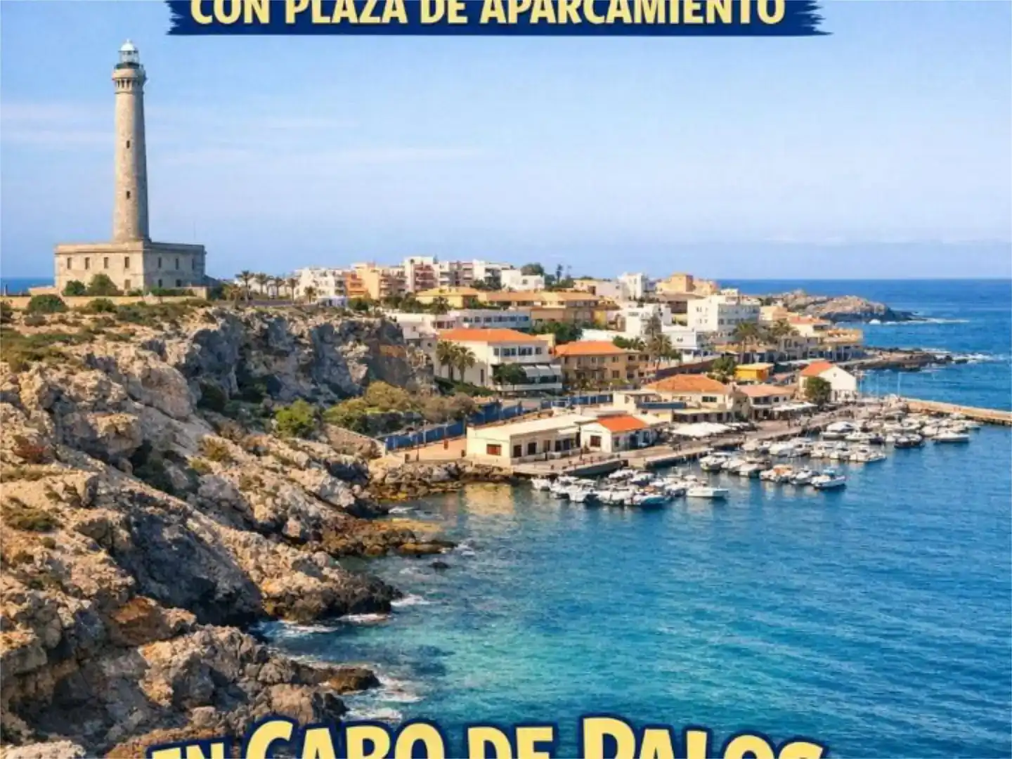 Vista exterior de Pis de lloguer en Cartagena amb Moblat i Balcó