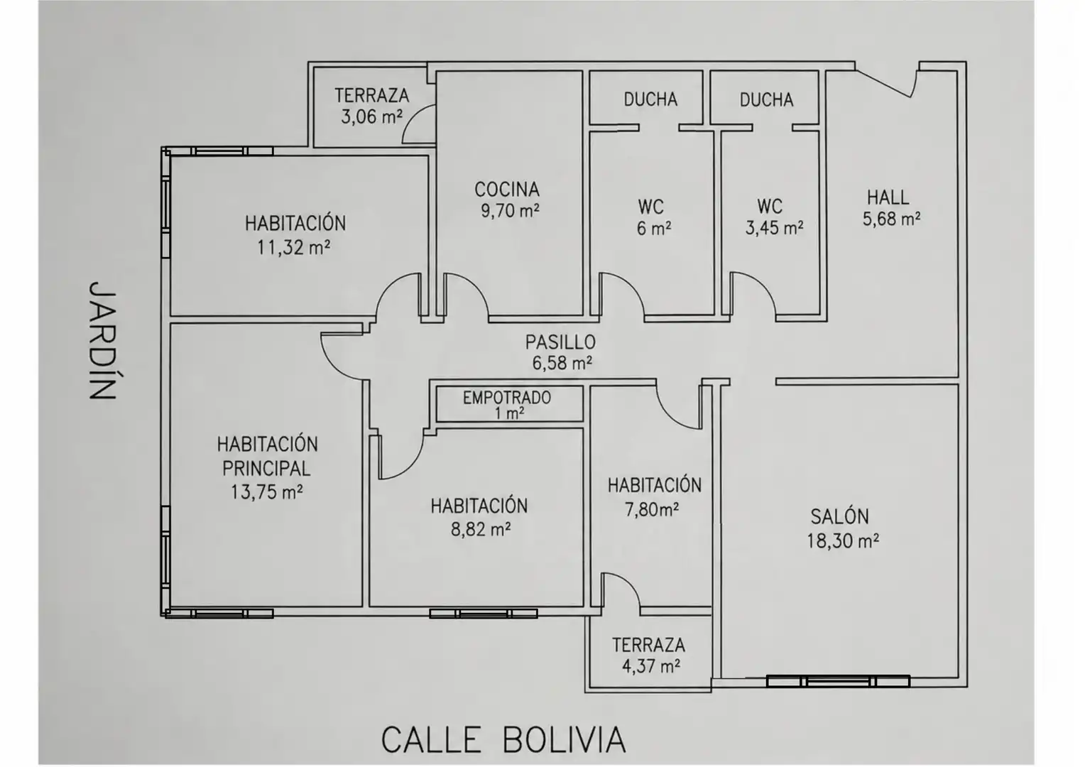 Flat for sale in Arturo Eyries
